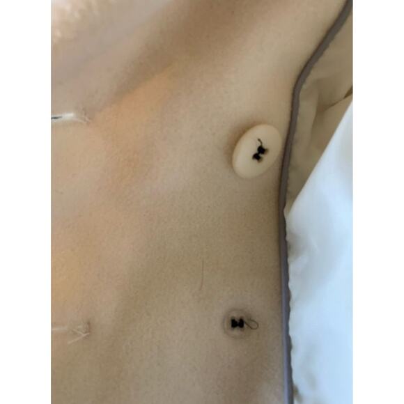 Preston & York wool blend peacoat double breasted size 12 - Picture 10 of 14